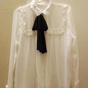 bow blouse